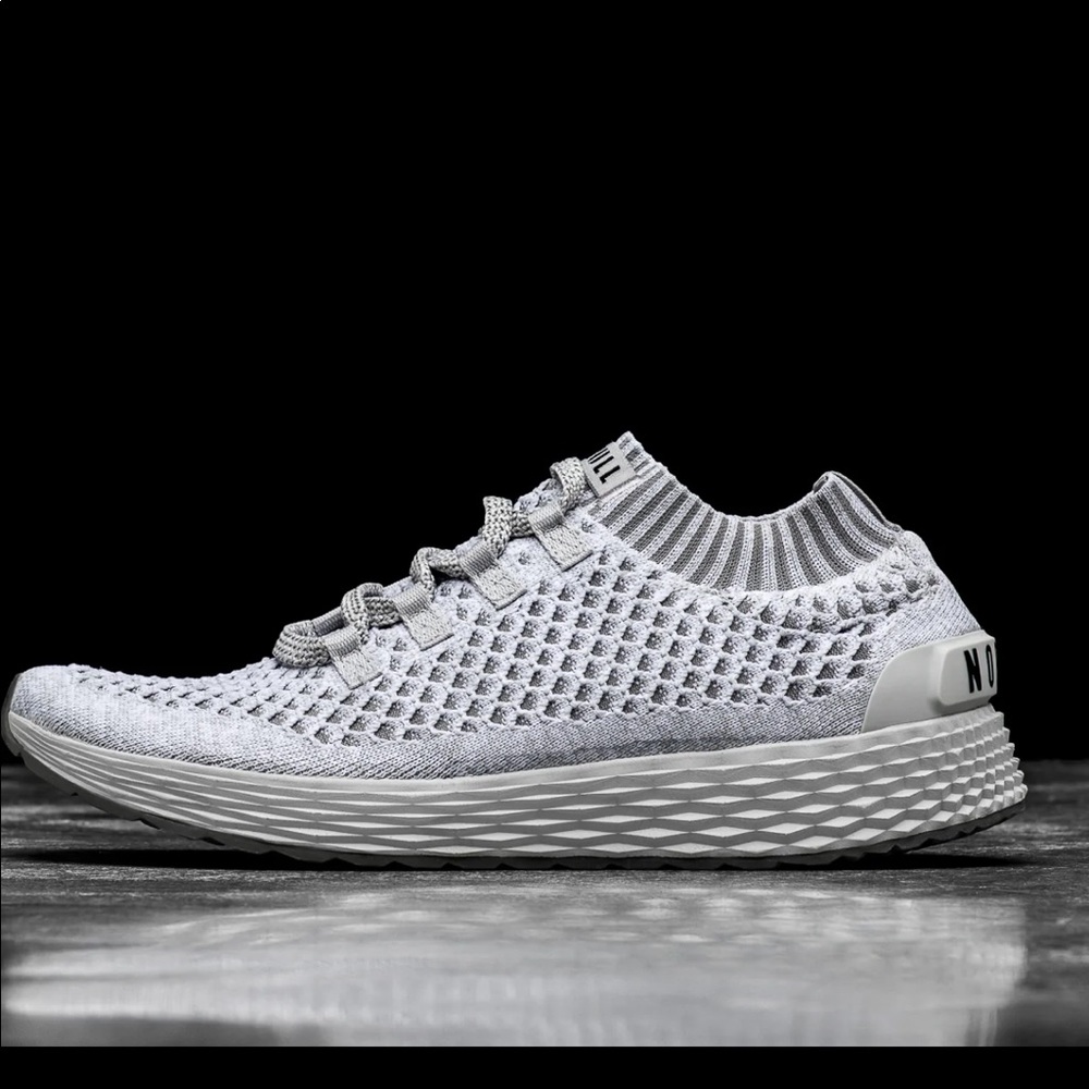 NoBull - cool grey knit runners (men’s)